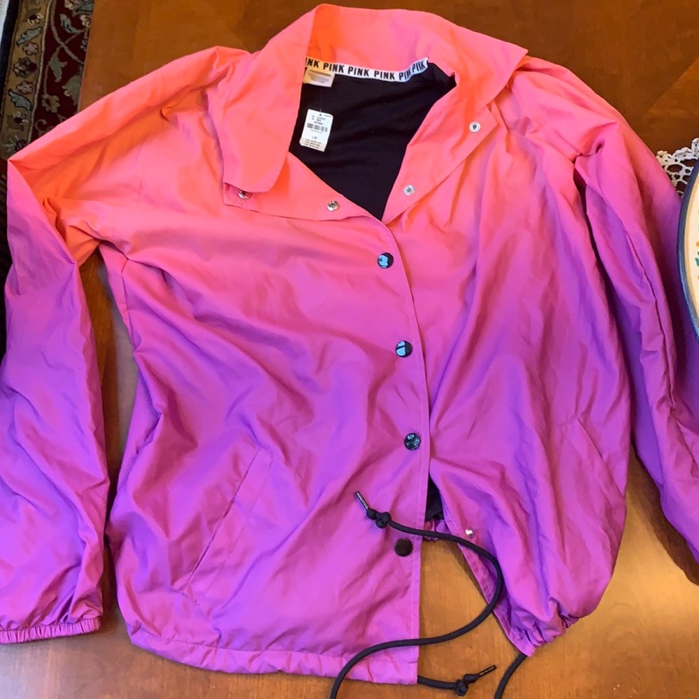 PINK by Victoria’s Secret BNWT Raincoat ombré pink